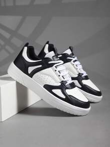 2025 New Men's Sports Shoes, Men's Fashionable And Handsome Casual Shoes, Lace Up Men's Shoes, Skateboarding Shoes, Men's Board Shoes, Personalized Street Men's Shoes