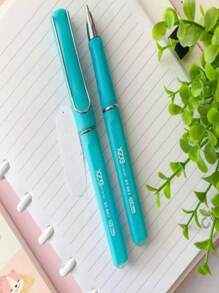 LUXURY RUBBERIZED ERASABLE PEN 0.8MM - 粉色 - 查看 3