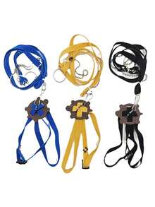 Durable Turtle Walking Harness & Leash Set - Secure, Adjustable Fit For Comfortable, Healthy Exercise - Easy Maintenance - Multicolor - View 3