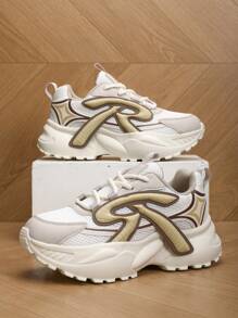 2024 Women's New Thick Sole Casual Sneakers Non-Slip Breathable Mesh Sports Shoes