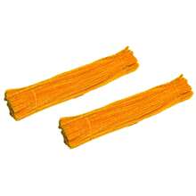 200pcs Glitter Seven Colors Pipe Cleaner, Sparkling Glitter Chenille Stems - Vibrant Colors, Perfect For DIY Arts & Crafts