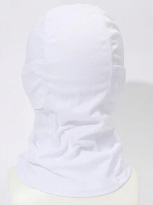 1 chiếc mũ trùm đầu Balaclava màu trơn hình hổ bay, che kín mặt, chống gió, chống nắng, thích hợp cho hoạt động ngoài trời, thể thao, trượt tuyết, mùa hè, bãi biển, kỳ nghỉ, dành cho nam giới. - Nhiều màu - Xem 3