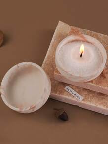 1 件装硅胶模具圆形碗形用于制作蜡烛罐、水泥花园植物种植花盆混凝土模具、家居装饰 - round bowl mold - 查看 8