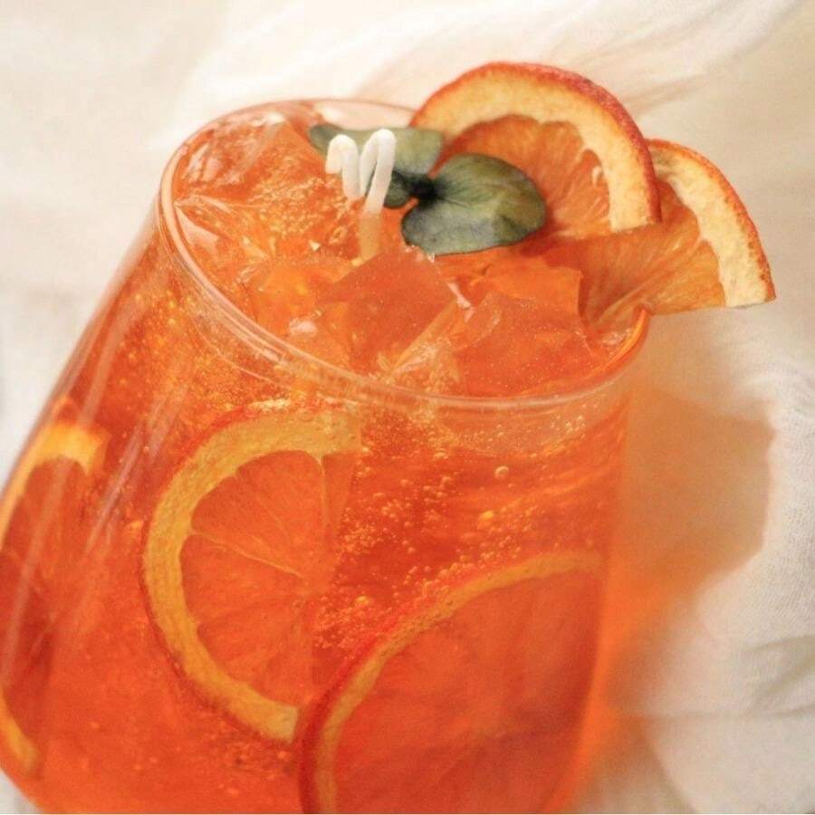 12 Bougies Oranges - Hauteur 29,5 Cm, Diamètre 2,3 Cm, Temps De Combustion 8 Heures, Fabriquées En Allemagne