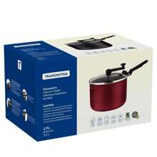 Tramontina Loreto Aluminum Nonstick Starflon Max Popcorn Maker Red 20 Cm 3.5 L 20387720 - Đỏ - Xem 2