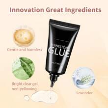 GLOZ 30毫升美甲水钻凝胶套装，包含15毫升3D美甲雕塑凝胶，用于美甲设计、DIY美甲雕刻和3D美甲艺术。 - 無色 - 查看 8