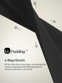 Tender Angel Top deportivo de mujer de alto impacto, a prueba de sacudidas, con sujetador push up, cremallera frontal, sin rastro, inalámbrico, espalda hermosa, camiseta de fitness para el gimnasio - Negro - Ver 4