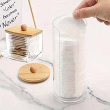 1/2 hộp đựng mút trang điểm trong suốt, hộp đựng đa chức năng - Trong sáng - Xem 2