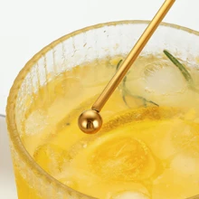 1 que trang trí quầy bar cocktail bằng thép không gỉ 304 Giáng sinh, que khuấy trà sữa cà phê cocktail bằng kim loại, que khuấy quầy bar Giáng sinh, dùng ngoài trời, cắm trại - Nhiều màu - Xem 3