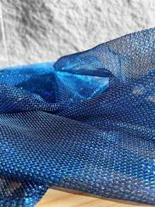 1 Miếng Biến đổi dần Hai màu Lưới Chất vải , Laser Kết cấu Nhìn xuyên qua Chất vải Chân váy dài Khăn choàng Creative Thủ công Chất vải - Nhiều màu - Xem 7