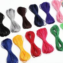 3 paquets de 33 yards de cordon en satin de soie 1,5 mm, cordon en nylon pour la fabrication de bracelets, cordon de queue de rat, cordon en satin, cordon en nylon pour la confection de bijoux, cordon de nouage chinois, cordons pour bracelets, fournitures de tricot fait main