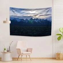 Arazzo da parete con musica hip hop, tema di Ye Ghost Town, bandiera divertente e meme, decorazione da camera da letto moderna, coperta vintage, decorazione da esterno, regalo, decorazione per la stanza, cartellone, motivo natalizio