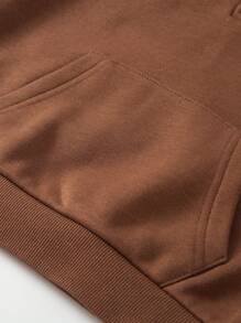 mini bala Young Girl Hoodie Set Baby College Style 2-Piece Set