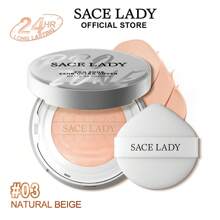 Sace Lady Bases De Maquillaje Corrector Polvo Compacto Fijado Impermeable Matte Anti-aceite - 03 - Ver 2