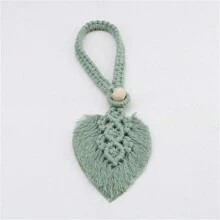 1/2/4 Stücke Boho Blatt Vorhangbinder für Zuhause Dekoration 53 x 10 cm