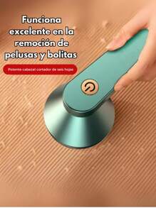 Quita Pelusa Circular Portátil Para Prendas De Vestir, Removedor De Imperfecciones En la Ropa, Olvidate De Bolitas De Pelusa En Tu Ropa Cuida Tus Textiles - Multicolor - Ver 5