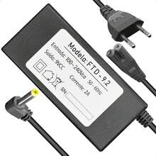 9v 2a Power Supply Compatible With Amvox Lenoxx Speaker Fine Yellow Pin Real Amperage - 黑色 - 查看 2