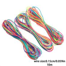 3 paquets de 33 yards de cordon en satin de soie 1,5 mm, cordon en nylon pour la fabrication de bracelets, cordon de queue de rat, cordon en satin, cordon en nylon pour la confection de bijoux, cordon de nouage chinois, cordons pour bracelets, fournitures de tricot fait main