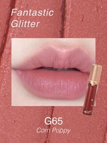 GIRLCULT Love Whisper哑光唇釉 #G65 罂粟花 | 哑光底妆，带微闪 | 柔雾哑光唇釉，轻盈液体唇膏 | 持久显色，礼盒装，3.8克/0.13盎司 - G65 Corn Poppy - 查看 6
