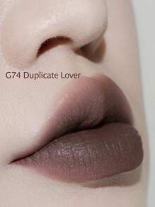 GIRLCULT Love Whisper Matte Lip Gloss #G74 Duplicate Lover | Matte Base Makeup With Micro-Shimmer | Soft Matte Lip Gloss, Lightweight Liquid Lipstick | Long-Lasting Color, Gift Set, 3.8g/0.13oz - Người yêu trùng lặp G74 - Xem 7