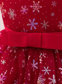 Sukienka dla młodej dziewczyny, księżniczka, wieczorowa suknia imprezowa - Czerwony - Zobacz 4