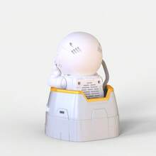 1 件宇航员星系投影仪灯，蓝牙扬声器型号：享受 8 种白噪声模式，体验星云夜灯浪漫。内置定时器和遥控器，优雅的落地式装饰灯，适用于儿童房、客厅、卧室、节日装饰、派对聚会。创造您自己的星空。USB 供电 - 彩色 - 查看 11