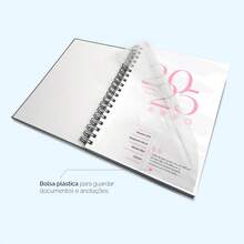 Daily Planner Plus 2025 Hard Cover Colors Sweet Confetti - 粉紅色的 - 查看 4