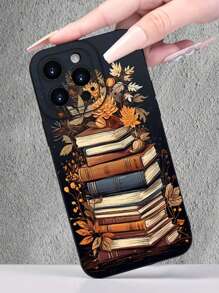 1 Piece Of Fashionable Phone Case. Does Not Include Lanyard Or Stand. Simple Love Learning I Love Reading I Love Books - Matte Finish Phone Case Compatible With And - Unisex Design, Compatible With 15, 14, 13, 12, 11 Series, XS, XR, X, 8, Plus, Professional Max, Mini And Galaxy S20Fe, S21Fe, S23, A52, A54, A53 Etc. International Version, Not The National Version - 彩色 - 查看 2