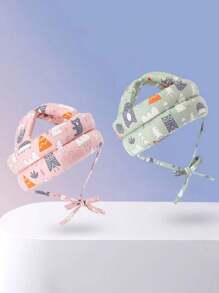 Protector de cabeza para bebé - Casco de seguridad ajustable suave y resistente a golpes para bebé, protección anti-colisión para la cabeza del niño pequeño en la etapa de gateo y caminar (5-36 meses) - Multicolor - Ver 4