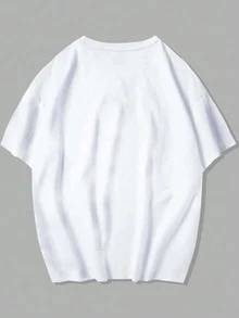 Cry Now Mask T-Shirt Unisex 100% Cotton Streetwear New Release Shipping Various Colors!! PLUS SIZE - 白色 - 查看 2