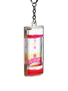 Liquid Motion Bubbler Keychains For Kids -Liquid Timer For Stress Relief, Calming Toys- Fidget Keychains For Gifts And Party Favors -Mesmerizing Sensory Toys (Set Of 3 / 1)