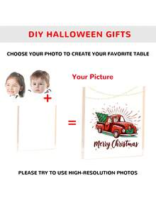 Customized Photos Christmas Photo Customization Christmas Personalized Design Truck Christmas Tree Design Christmas House Decorations Christmas Gifts Christmas Fun Personalized Ornaments Personalized Gifts For Family, Lovers, Girlfriends, Friends The Most Meaningful Gifts For Christmas - xe giáng sinh - Xem 2