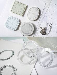 23 tờ/gói giấy ghi nhớ xé rời phong cách cổ điển, giấy ghi chú ghép ảnh - Nhiều màu - Xem 6