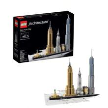 LEGO 乐高建筑 21028 纽约儿童积木套装 - 彩色 - 查看 1