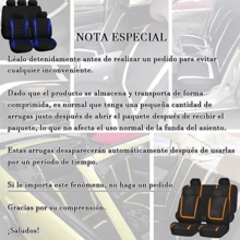 Juego De Fundas Para Asientos De Auto 10 Pcs, Universal - Gris - Ver 8