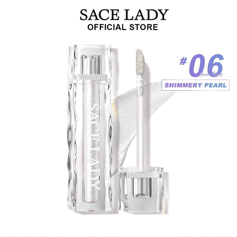 Sace Lady Sombra Ojos Líquida Glitter Impermeable Duradera - 06 - Ver 1