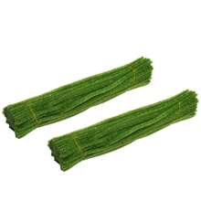 200pcs Glitter Seven Colors Pipe Cleaner, Sparkling Glitter Chenille Stems - Vibrant Colors, Perfect For DIY Arts & Crafts