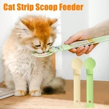 New Convenient Cat Stick Can Masher, Squeezer Tool, Cat Treats & Wet Food Dispenser - Multicolor - View 9