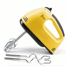 PANCERKA 1set Electric Hand Mixer, 7-Speed Hand-Held Egg Beater Whisk Breaker, Electric Mixer, Home Appliances Stirrer, Electric Food Mixers Kitchen Bowl Aid Whisk Mixing - EU C Type Plug(220-240V) - View 16