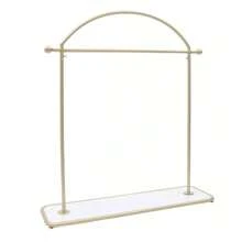 WANLECY Garment Rack Wedding Dress Display Rack Clothing Hanger Stand Adjustable Gold Halloween Decorations Halloween Costumes Autumn Decor Festival Decor Gift For Valentine's Day,Spring,Minimalist,Summer Tops - Gold - View 4