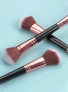 3pcs/Set Double-Ended Multi-Functional Makeup Brush Set, Including Highlighter Brush, Blush Brush, Contour Brush, Foundation Brush, Powder Brush - Double-Headed Brushes - Multicolor - View 7
