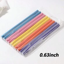 10pcs Curling Rod Soft Hair Curler Set, No Heat Required, Foam Curling Rollers For Long/Medium/Short Hair, Suitable For Sleeping - Multicolor - View 12