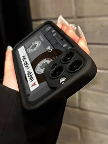 1 Ốp lưng điện thoại in hình băng cassette cổ điển, thiết kế đơn giản, tương thích với iPhone X XR XS Max 11 12 13 13Pro 13ProMax 14ProMax 14ProMax 15 15PRO 15PLUS 15PROMAX 16 16Pro 16Plus 16Promax Series Chống nước, chống sốc, chống rơi, chống trầy xước, phiên bản quốc tế, không phải phiên bản nội địa. - Nhiều màu - Xem 3