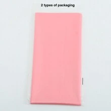 2pcs Plastic Disposable Table Cover, Minimalist Solid Color White Disposable Tablecloth For Party,