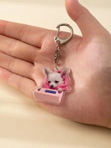 Móc khóa hình chó Chihuahua ngộ nghĩnh bằng Acrylic sáng tạo mới Chihuahua tự hào/Chihuahua vẹt/Chihuahua máy tính/Mũ đội đầu Chihuahua/Rùa mũ xanh Chihuahua/Chihuahua cười chủ đề động vật dễ thương Mặt dây chuyền/Đồ trang trí ba lô/Phụ kiện túi xách/Phụ kiện cặp học sinh/Mặt dây chuyền ví/Quà tặng bạn bè Phụ kiện ô tô Halloween Túi đeo vai Ba lô cho động vật học đường Goth Y2k - Nhiều màu - Xem 17