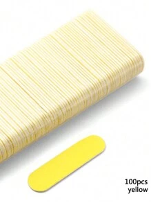 50/100片双面迷你指甲抛光块锉刀修整器打磨抛光指甲抛光板专业工具 - 彩色 - 查看 14