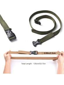 1pc Cintas de amarração de carga para serviços pesados - Fivela ajustável de liberação rápida, durável, resistente às intempéries, cintas de amarração fáceis de usar para prender cargas, barcos, reboques e muito mais - perfeitas para uso externo e industrial