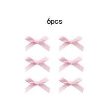 Set de 30/15 pinzas para el cabello con moño de cinta rosa, accesorios para el cabello de moda con pasadores de seda elegante para princesa, decoraciones para el cabello de estilo Y2K hada rosa para uso diario con pinzas