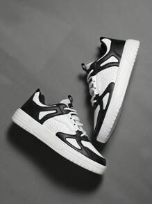 2025 New Men's Sports Shoes, Men's Fashionable And Handsome Casual Shoes, Lace Up Men's Shoes, Skateboarding Shoes, Men's Board Shoes, Personalized Street Men's Shoes
