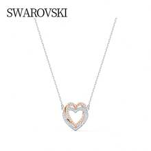 Swarovski SWA INFINITY:DÂY CHUYỀN DBL H CRY/MIX 5518868 - Hoa hồng vàng - Xem 4